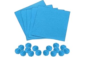 MECCANIXITY 100 Pcs Foil Candy Wrappers, 3" x 3" Sky Blue Chocolate Foil Wrappers Orange Texture Square Aluminum Foil Wrappin