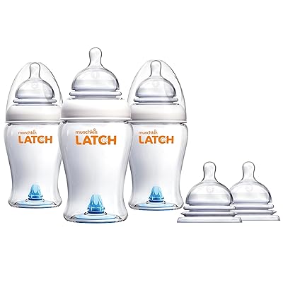 Munchkin Latch Anti-Colic Baby Bottle Set with Stage Kuwait Ubuy