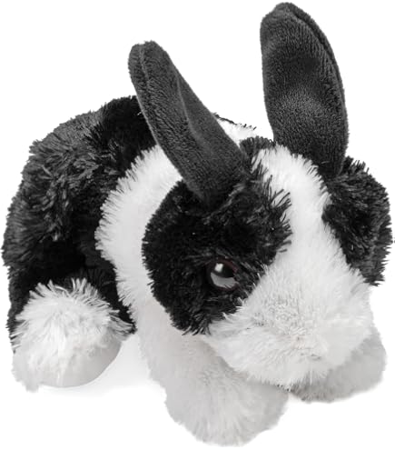 Amazon.com: Wilberry - Minis - Black & White Dutch Rabbit Soft Toy
