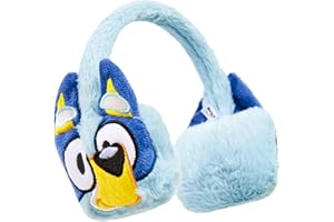 Bluey Girls Fluffy Earmuffs, Winter Accessories Ear Warmers - Gifts for Kids