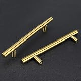 LONTAN 20 Pack Gold Kitchen Handles 160mm Cupboard Drawer Pulls 224mm view 4