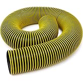 Riakrum Leaf Vac Hose TPE Lawn Vacuum Hose Replacement, 8 in 8 Feet