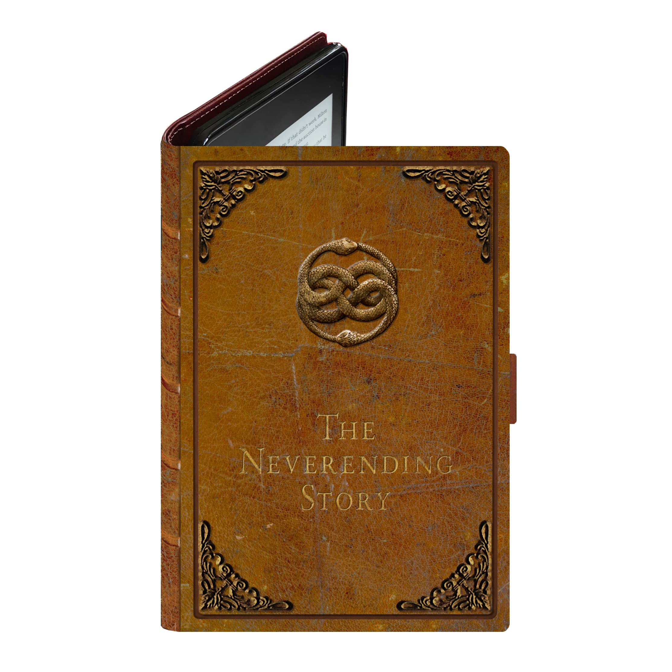 Universal Book Cover for eBook Readers. Fits e-Readers Inc. Kobo, Nook, Kindle Paperwhite (inc 12th Gen & Signature Edition), Kindle, storytel and More. (Neverending Story)