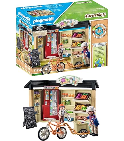 Amazon.com: Playmobil 6134 Country Golden Retrievers with Toy, Fun