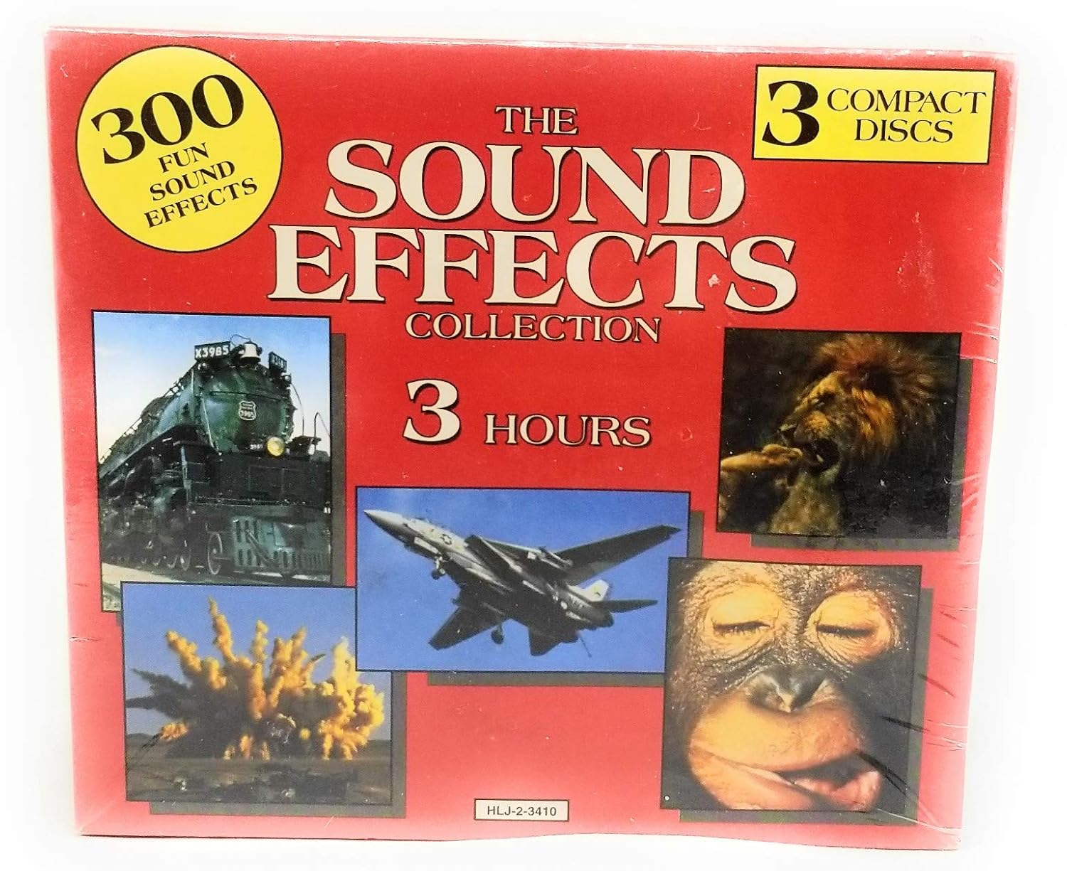 VARIOUS ARTISTS 100 Sound Effects, Vol.1 Cd, 1993 Music