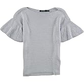 Ralph Lauren Womens Sweater Knit Blouse, Blue, XX-Small