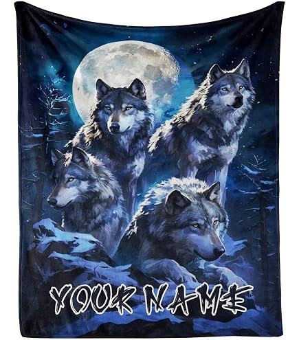 Dreamcatcher - Manta de fantasía espacial de lobo súper suave al tacto de seda, manta de forro polar de 50 x 60 pulgadas, Atrapasueños lobo Dreamcatcher - Manta de fantasía espacial de lobo súper suave al tacto de seda, manta de forro polar de 50 x 60 pulgadas, Atrapasueños lobo
