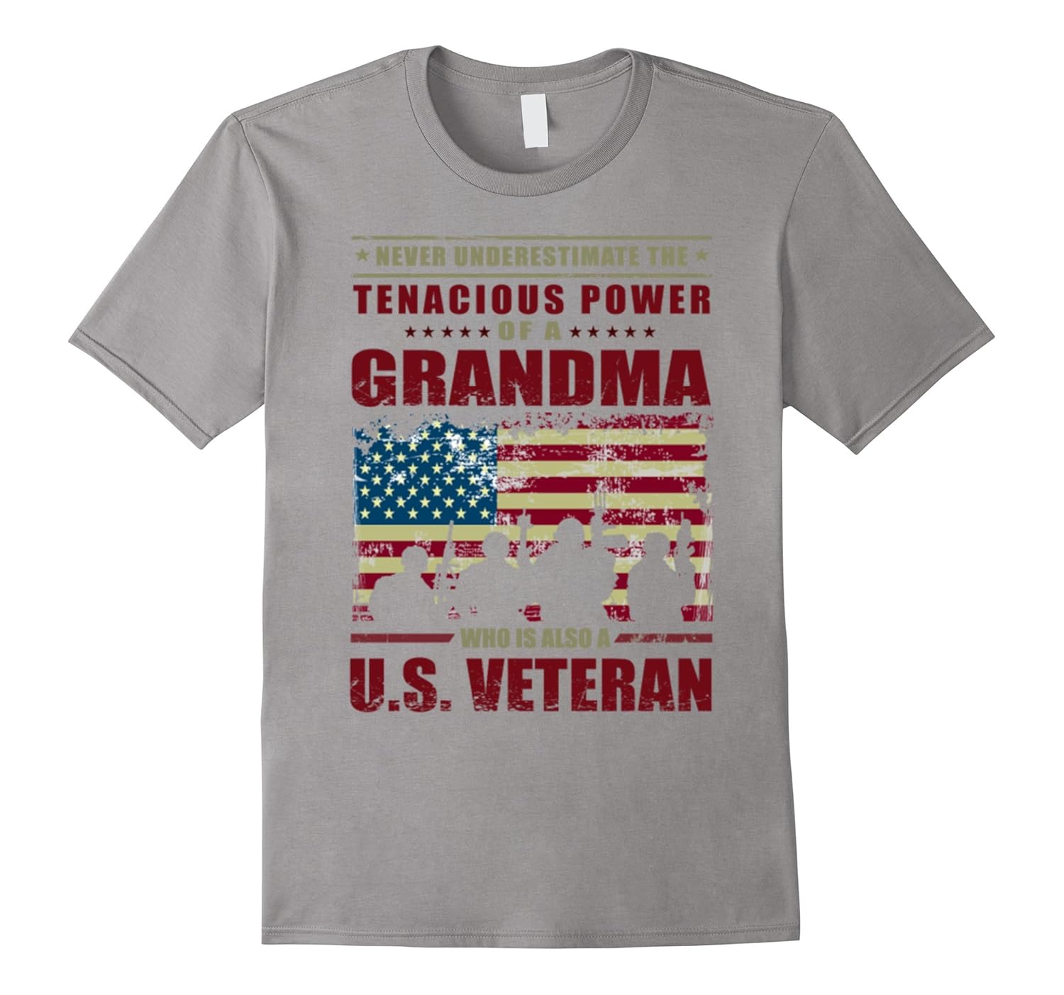 Veteran Grandma T-Shirt-ANZ