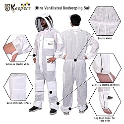 USKEEPERS 3-Layer Ultra Ventilated Bee Suit for Men