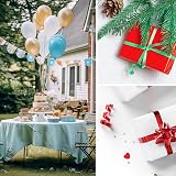HONGCI 2 Rolls 50m Green Curling Ribbon 5mm Balloons Gift Wrap Decor view 5