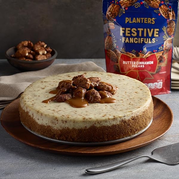 PLANTERS LIMITED EDITION KETTLE COOKED BUTTER CINNAMON PECANS, 5.5 OZ BAG