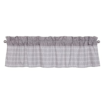 Waverly Congo Line by Trend Lab Window Valance, Covering, Gray