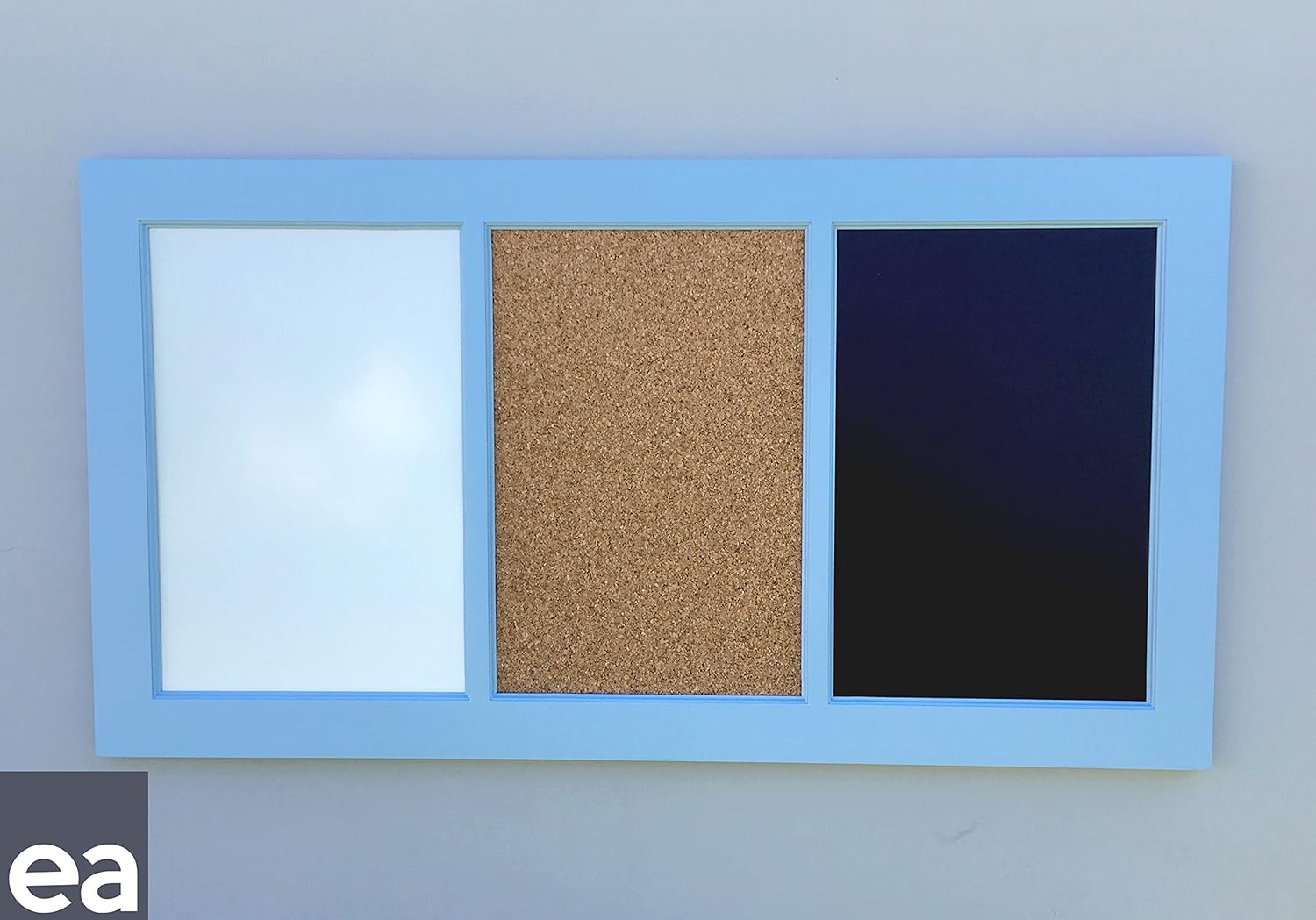 Large Framed Chalkboard / Dry Erase / Cork Board 34"x18