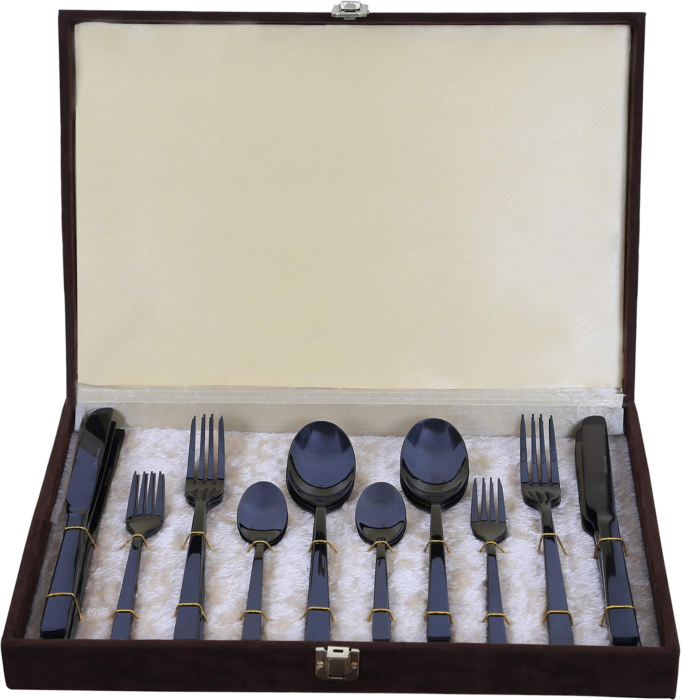 German cutlery -24 pcs Set.6 Knife, 6 Rice Spoon, 6 Fork, 6 Cocktail Fork