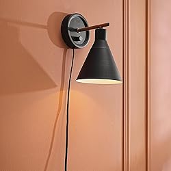 GLOBE Electric 51725 1-Light Dimmable Plug-in or