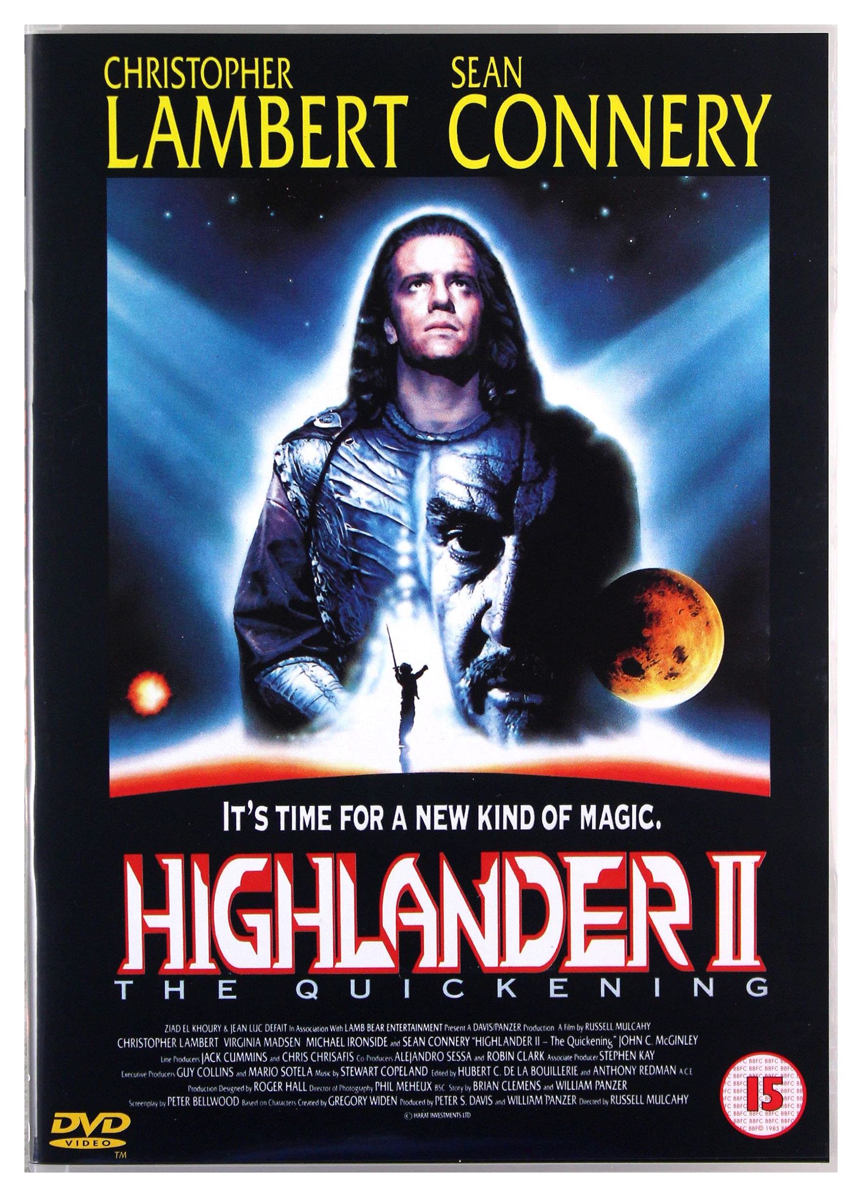Highlander 2 - The Quickening [DVD]