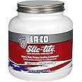 LA-CO 42049 Slic-Tite Premium Thread Sealant Paste with PTFE, Non Hardening, -50 to 500 Degree F Temperature, 1 qt Jar with Brush in Cap, Made in USA