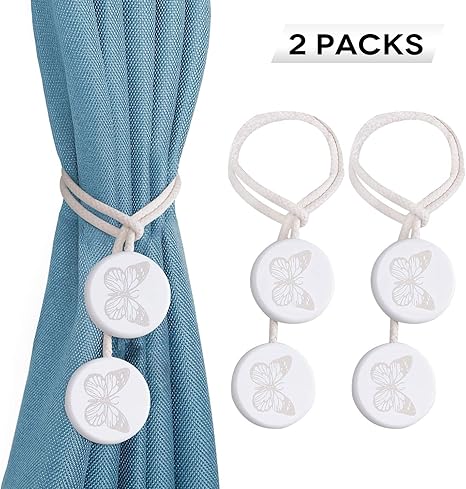 bstc pinzas magneticas para alzapanos de cortina sujetadores de cortina sujetadores de cortinas para bano salon hotel etc