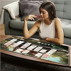 Tabletop Card Playmat with Magic Zones, 24 x 14