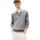 Tommy Hilfiger Mens Cotton Cashmere Long Sleeve Pullover Sweater Polo