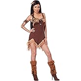 California Costumes womens Sexy Indian Princess/Adult Adult Sized Costume, Brown, One Size US
