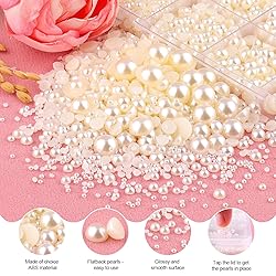 11000Pcs Flatback Pearls for Crafting
