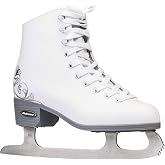 Bladerunner by Rollerblade Allure Girls Figure Skates, Ice Skates, Youth, Junior White, Size 1