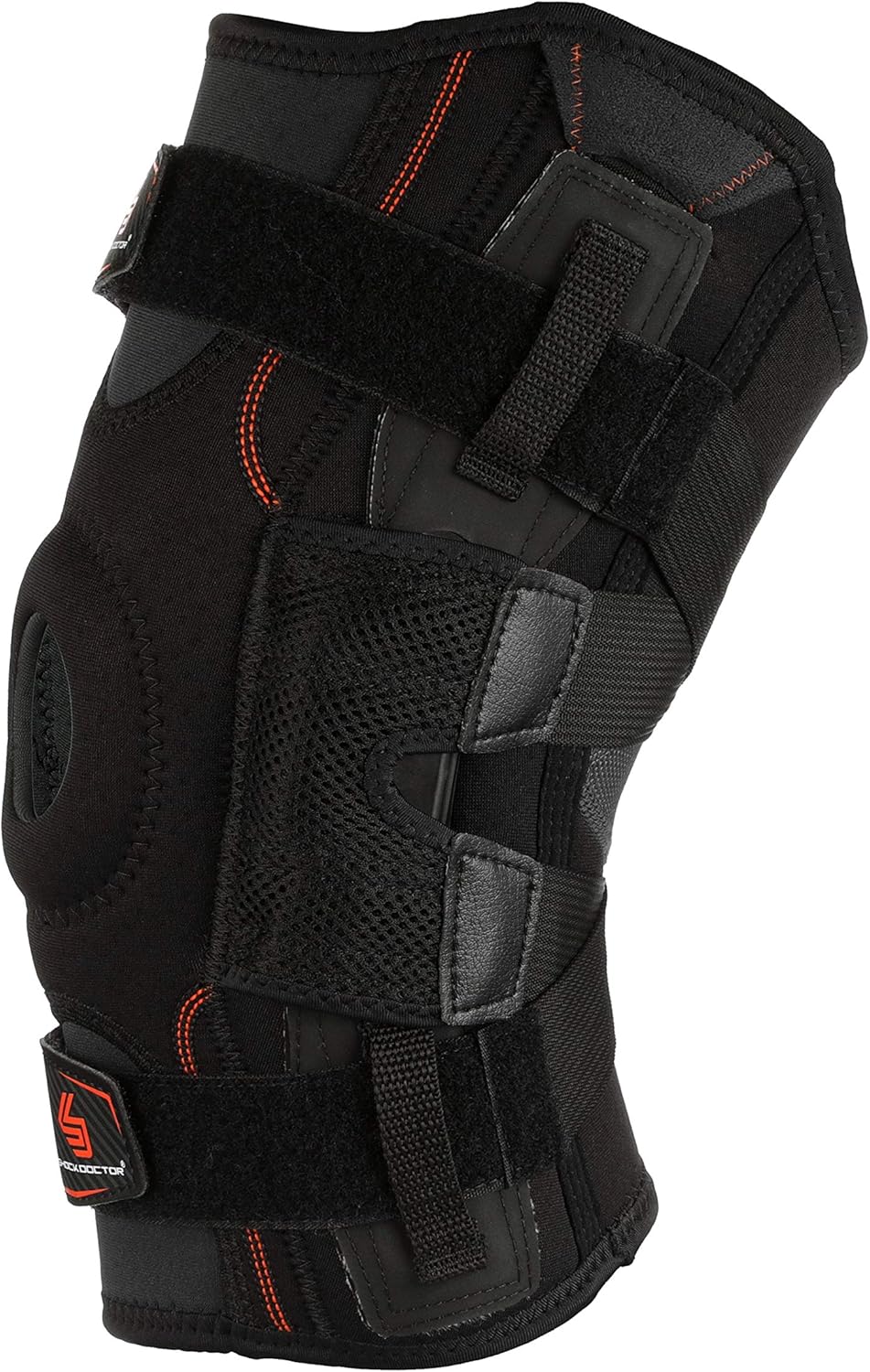 Hinged Knee Brace: Shock Doctor Maximum Support Compression Knee Brace - for ACL/PCL Injuries, Patella Support, Sprains, Hypertension and More for Men and Women