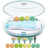 Baby Nail Trimmer 21 in 1, Usage Labeled Case & 13 Extra Replacement Tools, Royal Angels Baby Electric Nail File, Baby Nail C