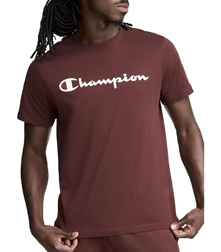 Champion Men's Classic Graphic Short Sleeve T-Shirt, Standard Fit