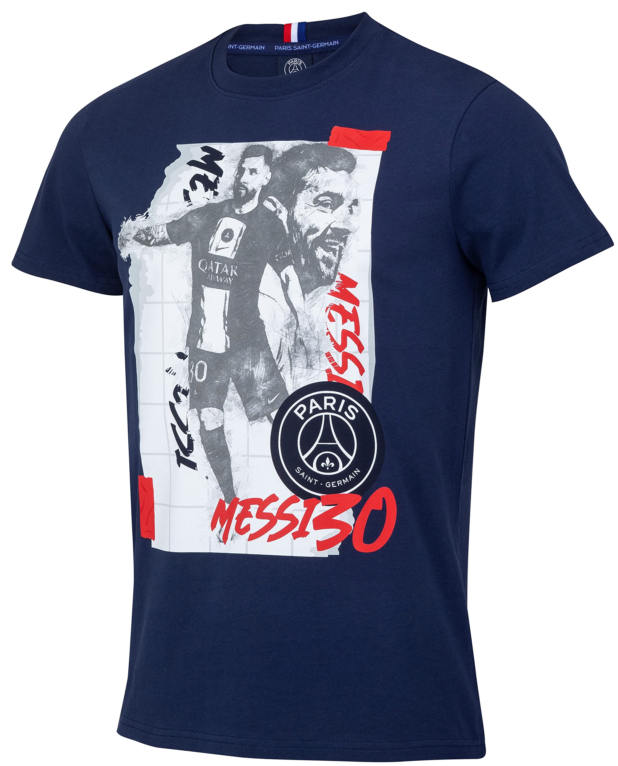 Paris Saint-Germain PSG T-Shirt – Lionel Messi – Official Collection Men's Size XL