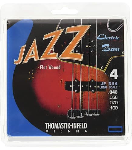 Amazon.com: Thomastik-Infeld JF345 Bass Guitar Strings: Jazz Flat