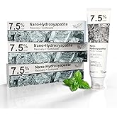 Hydroxyapatite Toothpaste for Advanced Enamel Protection, Fluoride-Free Nano Hydroxyapatite Toothpaste, Gentle and Effective Formula, Fresh Breath, Suitable for Sensitive Teeth 3 Pack