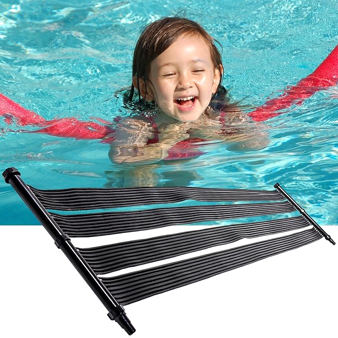 Nemaxx 1x SH3000 Solarheater 3 m - Solar-Poolheizung, Solarheizung, Schwimmbecken Heizmatte, Swimmingpool Sonnenkollektor, Wa