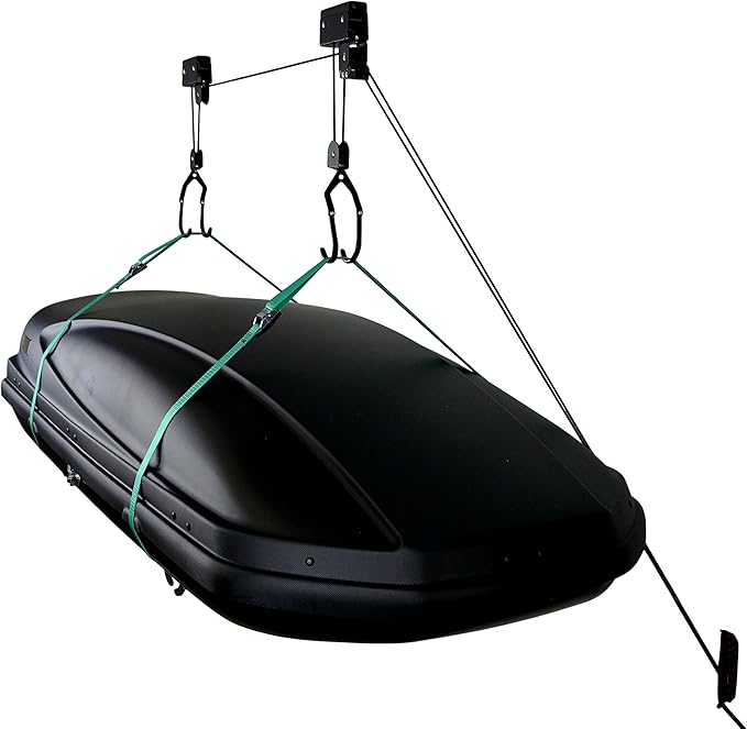 StoreYourBoard Cargo Box Ceiling Storage Hoist, Rooftop Carriers Hi