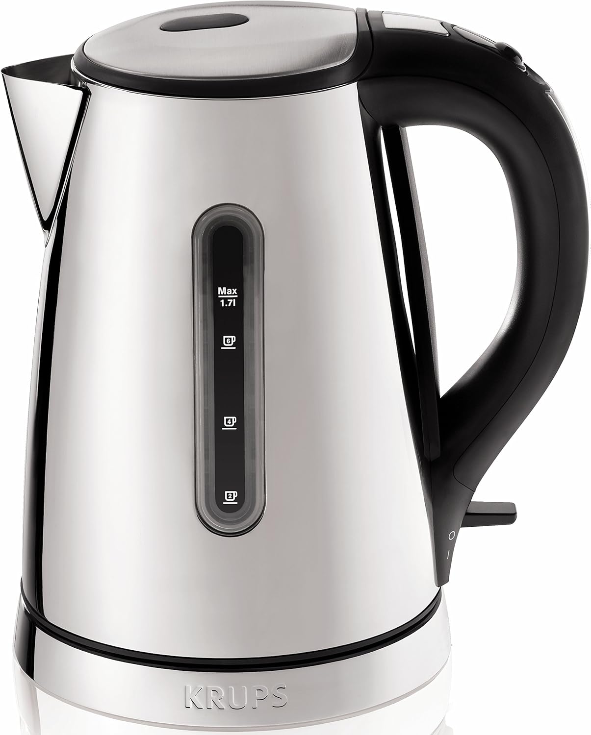 KRUPS BW730D Breakfast Set Electric Kettle with Brushed and Chrome
