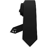 Men's Oxford Matt Neckties Solid Color for Adults Tuxedo Classic Design, by Bow Tie Hosue