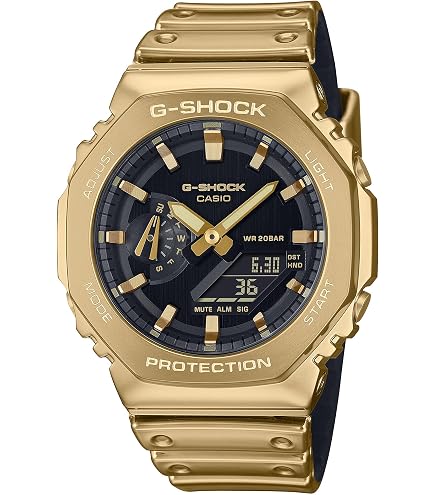 CASIO G-SHOCK GM-2100G ゴールド　美品 Amazon.com: G-Shock Casio G-Steel 2100 Fine Metallic Series Gold
