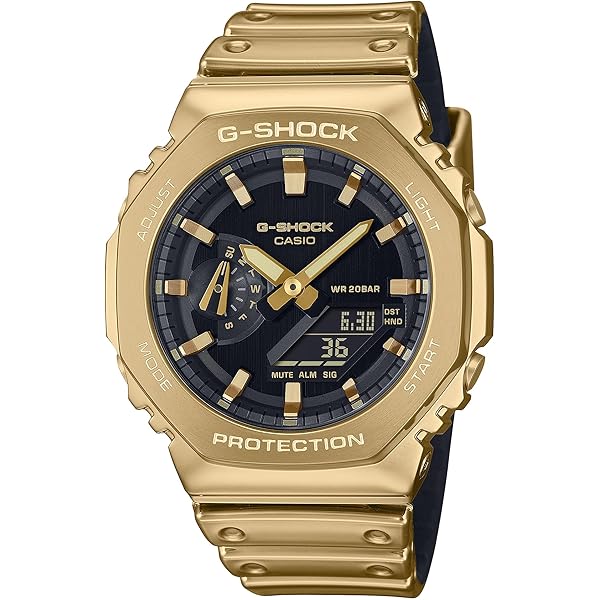 Amazon.com: Casio G-Shock Fine Metallic Series Gold Digital Watch