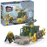 Schleich Eldrador - 51Pc Jungle Stronghold Playset - Kids Ages 7+ | 42809 | Monster Figurine, Battle Creature Toy for Boys 7+, Fantasy Beast, Action Figure Gifts, Screen-Free Imaginative Pretend Play