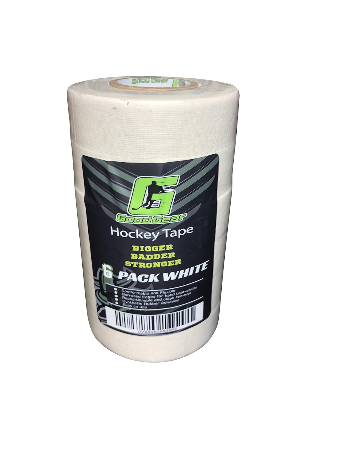 Easy Stretch 10 Pack SportsTape G GoodGear Clear Hockey Tape. Poly Sock