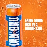IRN-BRU Regular 12 Pack 500ml Big Cans Fizzy Drinks view 3