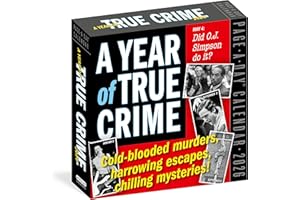 Year of True Crime Page-A-Day® Calendar 2026: Cold-blooded murders, harrowing escapes, chilling mysteries!