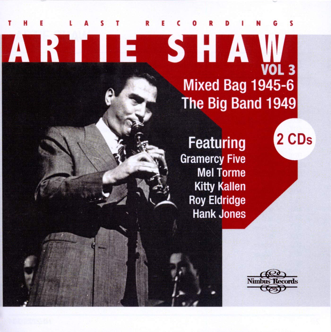 Nimbus Artie Shaw The Last Recordings