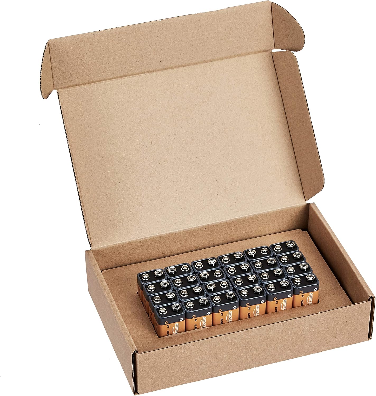 Amazon Basics 24-Pack 9V Alkaline Batteries, 9V/6LR61, 5-Year Shelf Life - for Smoke/CO Detector, Electronics & Audio - Image 5