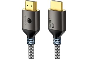 CONMDEX 16K HDMI Cable 10ft — Designed for Stable High-Bandwidth Connections | 96Gbps Headroom, 8K@120Hz 144Hz / 4K@240Hz, eA
