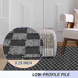 Custom Size Backed Non-Slip Area Rugs Runner, Easy