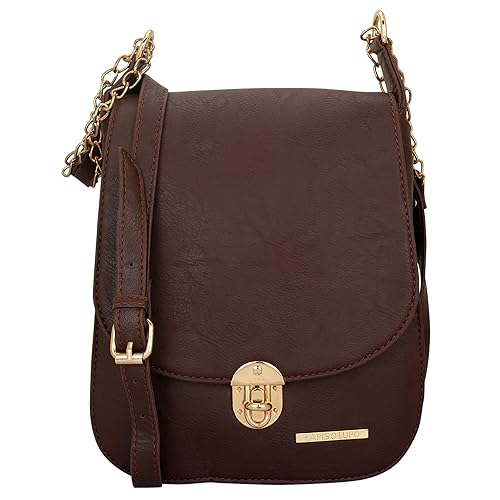 Lapis O Lupo Cocoa Women Sling Bag (Brown)