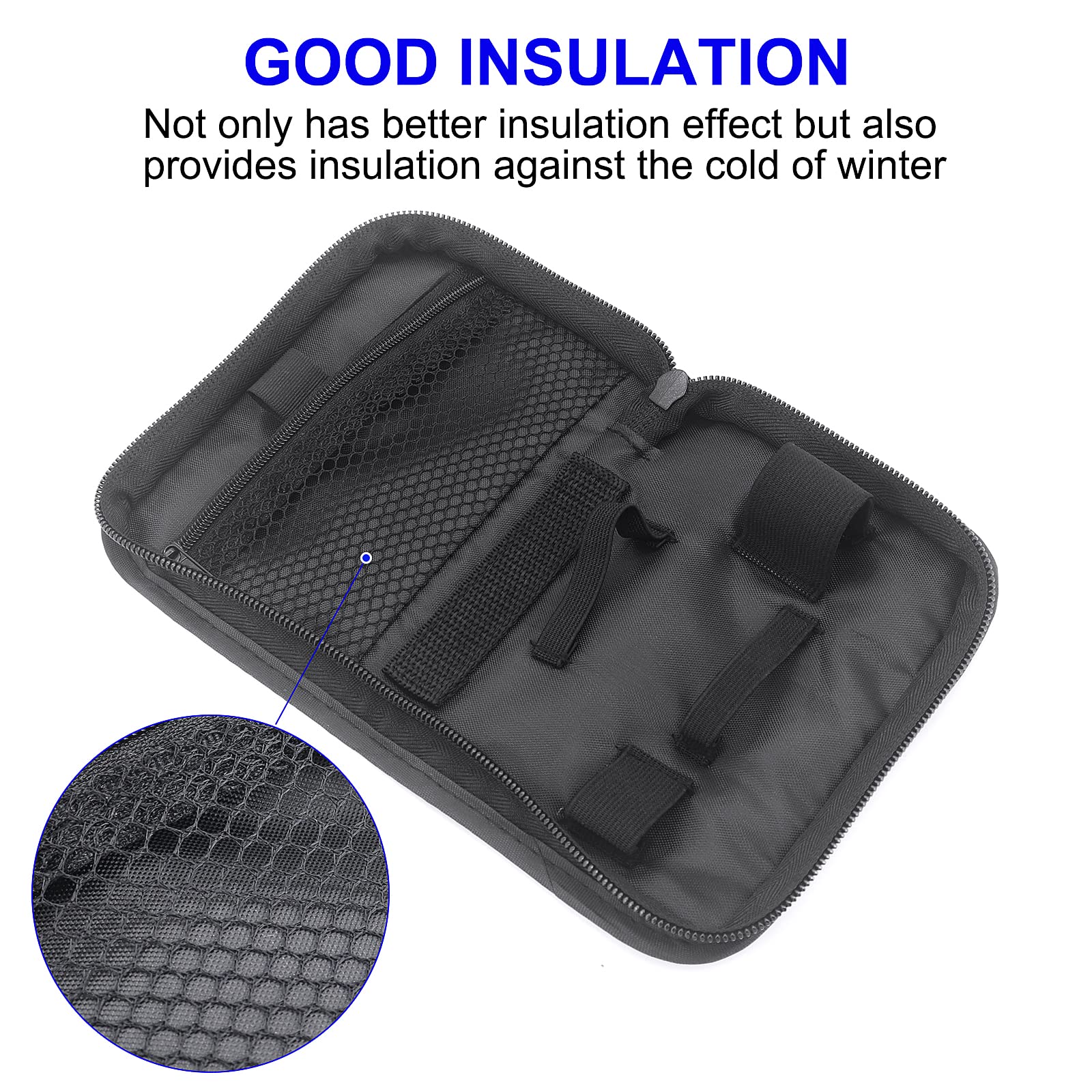 Diabetes Travel Case, Diabetic Organizer Carrying Case Kit, Glucose Monitor Case, Blood Glucose Meter Storage Bag, Diabetic Supplies Carrying Case, Diabetic Bags for Supplies