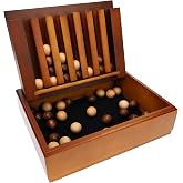WE Games Wood Captain's Mistress (4-in-a-Row) Connect Game - Large - 11.38 inches